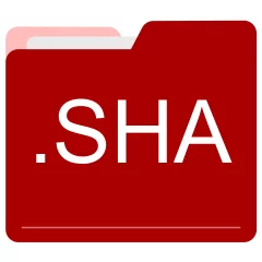 SHA file format