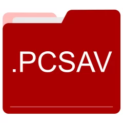 PCSAV file format