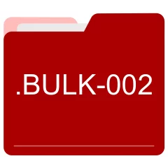 BULK-002 file format