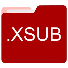 XSUB file format