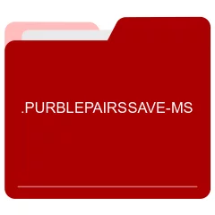 PURBLEPAIRSSAVE-MS file format